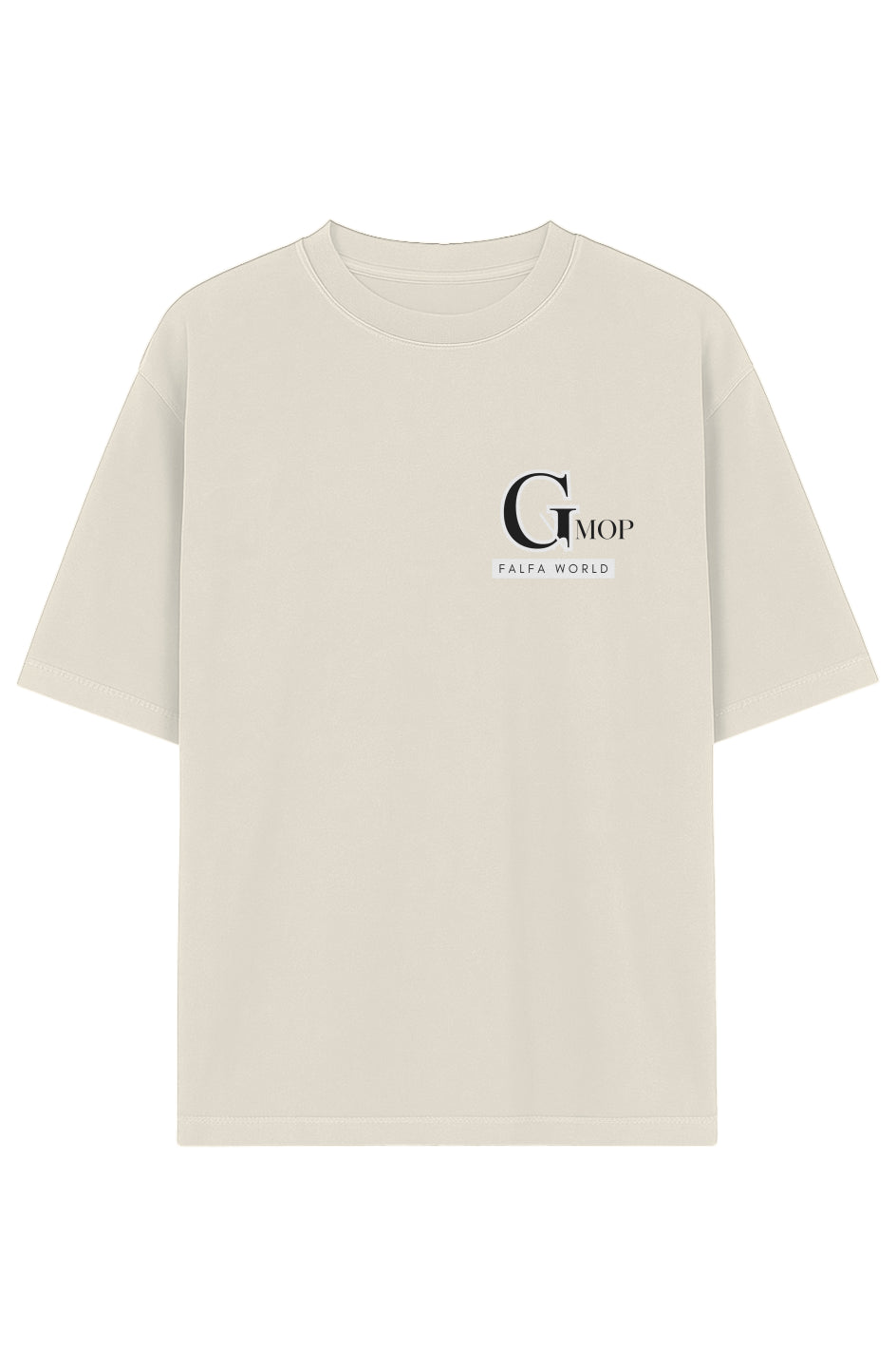 Garment-Dyed Drop-Shoulder Tee