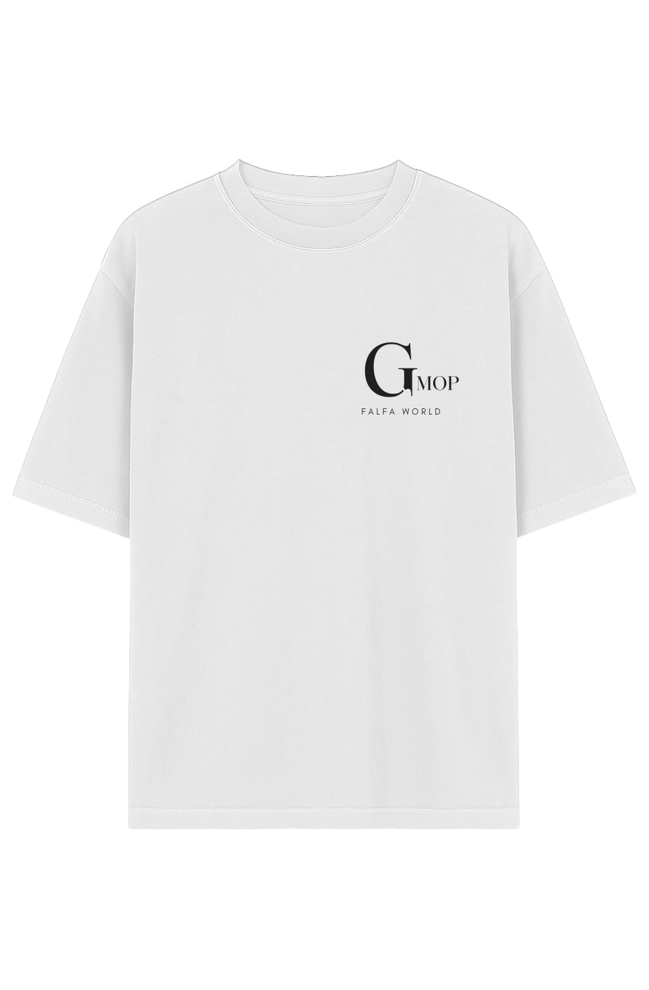 Garment-Dyed Drop-Shoulder Tee