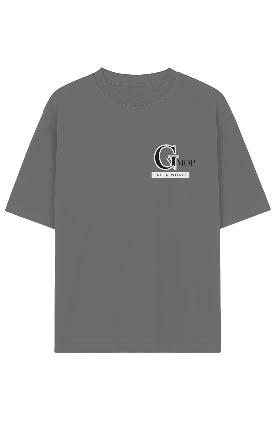 Garment-Dyed Drop-Shoulder Tee
